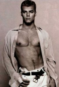 Ricky looking like Ricky. This has nothing to do with his success, you guys.