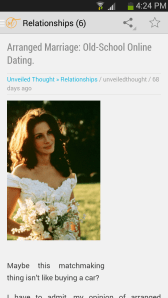 app screenshot articles