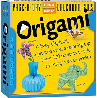 calendar - origami