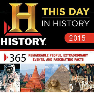 History desk calendar